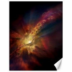 Sun Light Galaxy Canvas 12  X 16   by Mariart