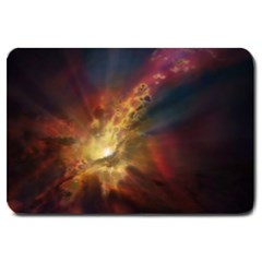 Sun Light Galaxy Large Doormat  by Mariart