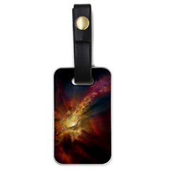 Sun Light Galaxy Luggage Tags (one Side) 