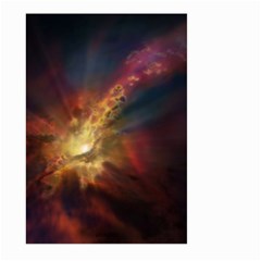 Sun Light Galaxy Large Garden Flag (two Sides)