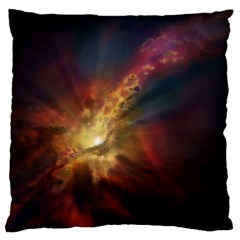 Sun Light Galaxy Large Cushion Case (one Side)