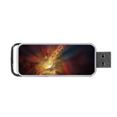 Sun Light Galaxy Portable Usb Flash (one Side) by Mariart