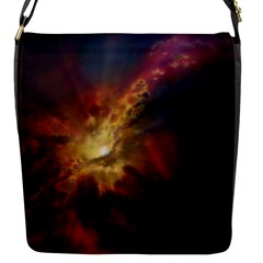 Sun Light Galaxy Flap Messenger Bag (s)