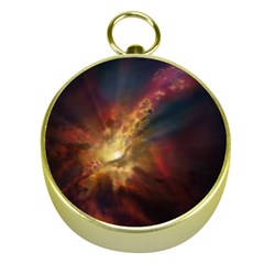 Sun Light Galaxy Gold Compasses by Mariart