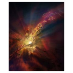 Sun Light Galaxy Drawstring Bag (small)