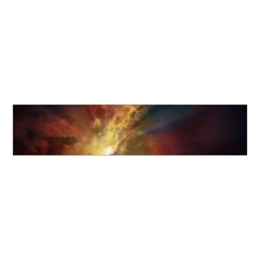 Sun Light Galaxy Velvet Scrunchie by Mariart