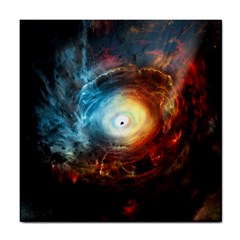 Supermassive Black Hole Galaxy Is Hidden Behind Worldwide Network Tile Coasters by Mariart