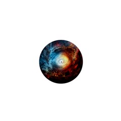 Supermassive Black Hole Galaxy Is Hidden Behind Worldwide Network 1  Mini Buttons by Mariart