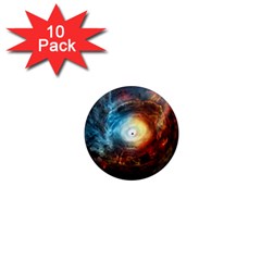 Supermassive Black Hole Galaxy Is Hidden Behind Worldwide Network 1  Mini Magnet (10 Pack)  by Mariart