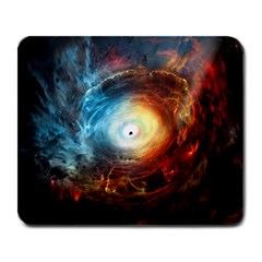 Supermassive Black Hole Galaxy Is Hidden Behind Worldwide Network Large Mousepads by Mariart