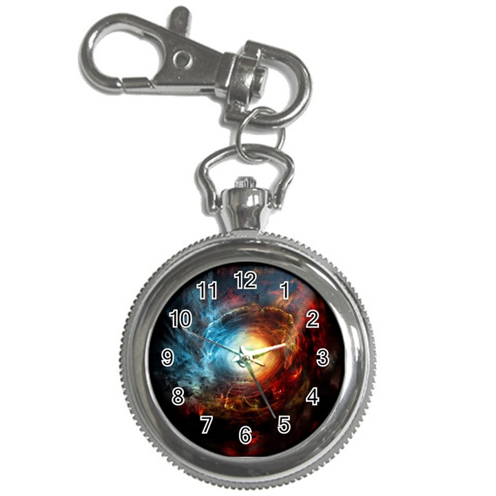 Supermassive Black Hole Galaxy Is Hidden Behind Worldwide Network Key Chain Watches