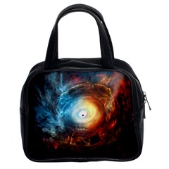 Supermassive Black Hole Galaxy Is Hidden Behind Worldwide Network Classic Handbags (2 Sides)