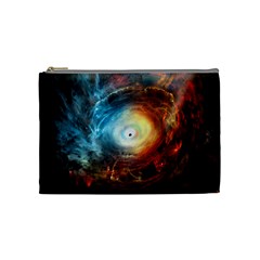 Supermassive Black Hole Galaxy Is Hidden Behind Worldwide Network Cosmetic Bag (medium)  by Mariart