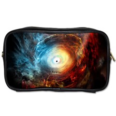 Supermassive Black Hole Galaxy Is Hidden Behind Worldwide Network Toiletries Bags 2-side by Mariart