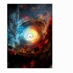 Supermassive Black Hole Galaxy Is Hidden Behind Worldwide Network Large Garden Flag (two Sides) by Mariart