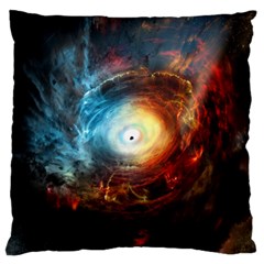 Supermassive Black Hole Galaxy Is Hidden Behind Worldwide Network Standard Flano Cushion Case (one Side) by Mariart