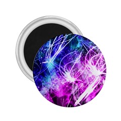 Space Galaxy Purple Blue 2 25  Magnets by Mariart