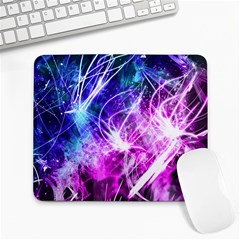 Space Galaxy Purple Blue Large Mousepads