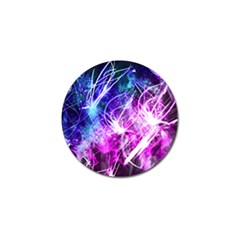 Space Galaxy Purple Blue Golf Ball Marker (10 Pack) by Mariart