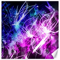 Space Galaxy Purple Blue Canvas 20  X 20   by Mariart