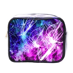 Space Galaxy Purple Blue Mini Toiletries Bags