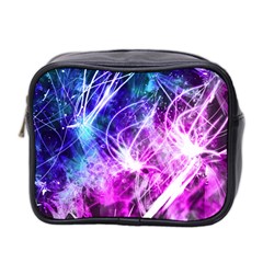 Space Galaxy Purple Blue Mini Toiletries Bag 2-side