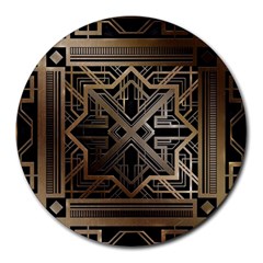 Art Nouveau Round Mousepads