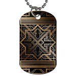 art nouveau Dog Tag (Two Sides) Front