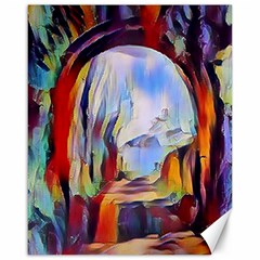 Abstract Tunnel Canvas 16  X 20  