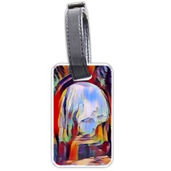 Abstract Tunnel Luggage Tags (one Side) 