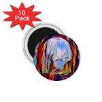 abstract tunnel 1.75  Magnets (10 pack)  Front