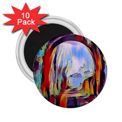 Abstract Tunnel 2 25  Magnets (10 Pack)  by NouveauDesign