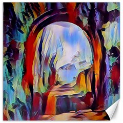 Abstract Tunnel Canvas 12  X 12   by NouveauDesign