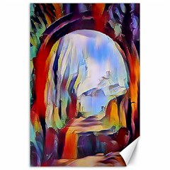 Abstract Tunnel Canvas 24  X 36  by NouveauDesign