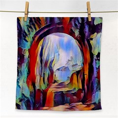 Abstract Tunnel Face Towel by NouveauDesign