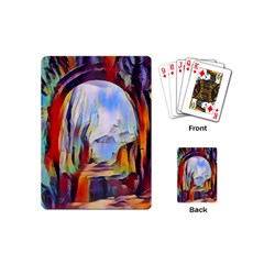 Abstract Tunnel Playing Cards (mini)  by NouveauDesign