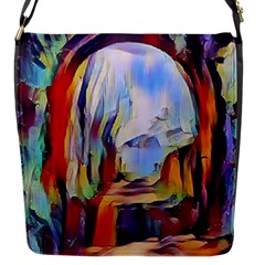 Abstract Tunnel Flap Messenger Bag (s) by NouveauDesign