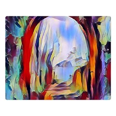 Abstract Tunnel Double Sided Flano Blanket (large)  by NouveauDesign