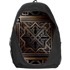 Art Nouveau Backpack Bag by NouveauDesign