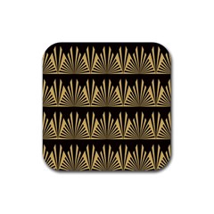 Art Deco Rubber Coaster (square)  by NouveauDesign