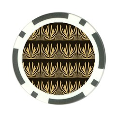 Art Deco Poker Chip Card Guard (10 Pack) by NouveauDesign