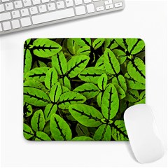 Nature Print Pattern Large Mousepads by dflcprints