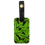 Nature Print Pattern Luggage Tags (One Side)  Front