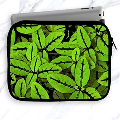 Nature Print Pattern Apple Ipad 2/3/4 Zipper Cases by dflcprints