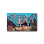 Modern Norway painting Magnet (Name Card) Front