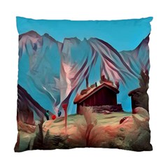 Modern Norway Painting Standard Cushion Case (one Side) by NouveauDesign