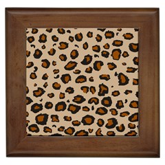 Leopard Print Framed Tiles by TRENDYcouture