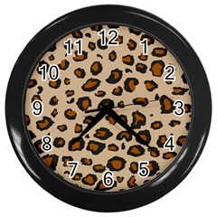 Leopard Print Wall Clocks (black) by TRENDYcouture