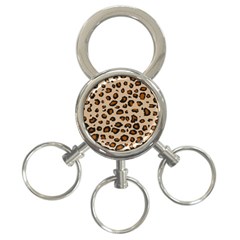 Leopard Print 3-ring Key Chains by TRENDYcouture