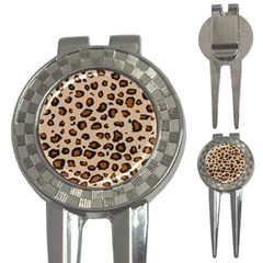 Leopard Print 3-in-1 Golf Divots by TRENDYcouture